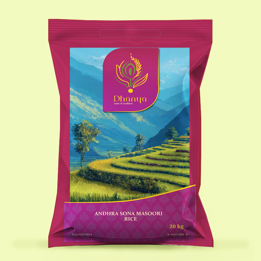 Andhra Sona Masoori Rice 20KG